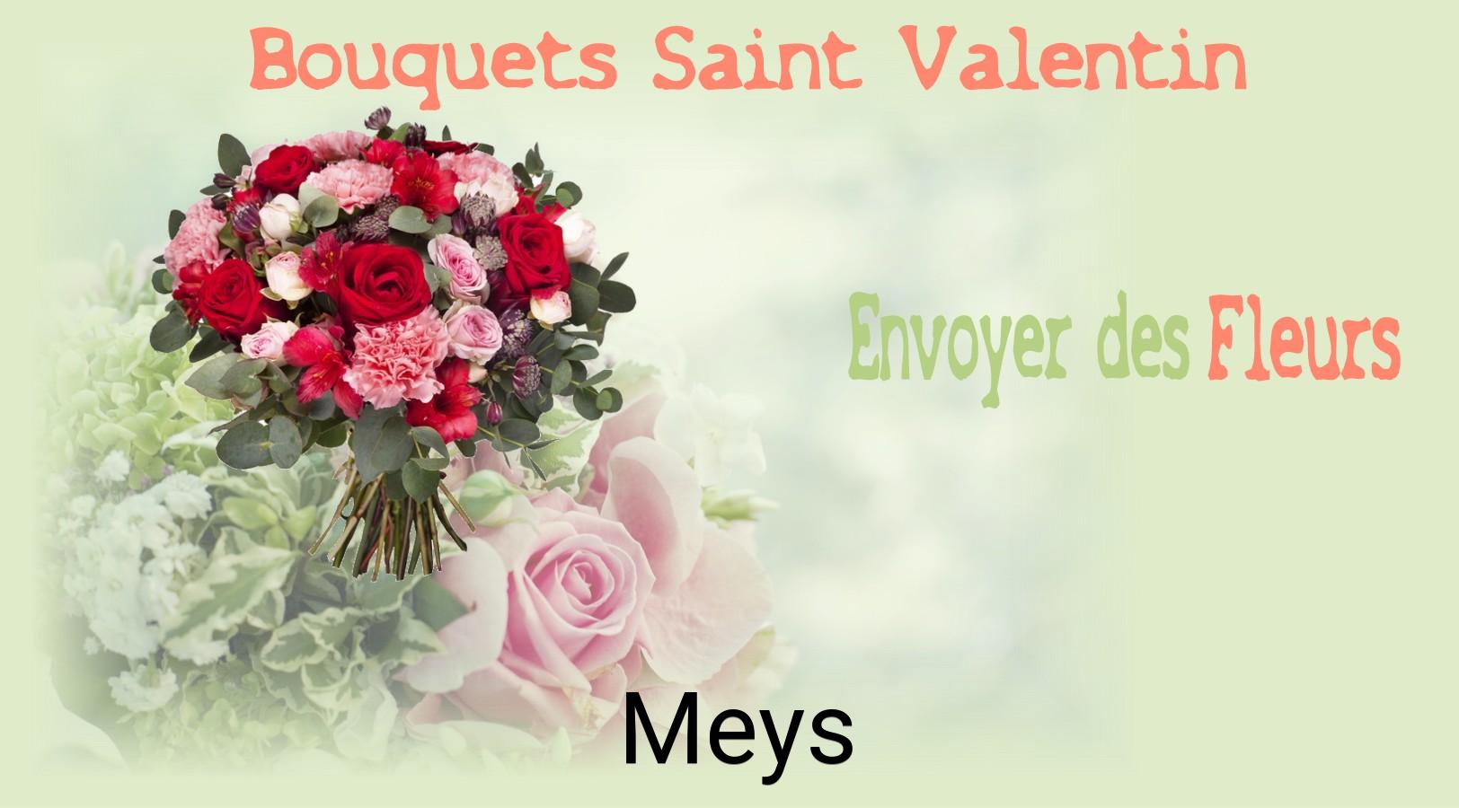 Roses de Saint-Valentin livrées à Meys
